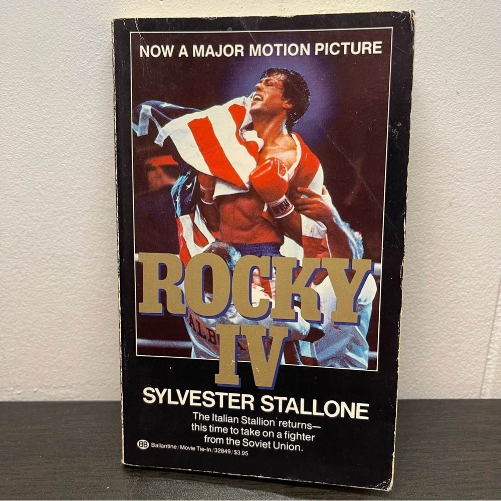 Rocky IV by Sylvester Stallone Ballantine Books - 1st Edition 1985 - Paperback